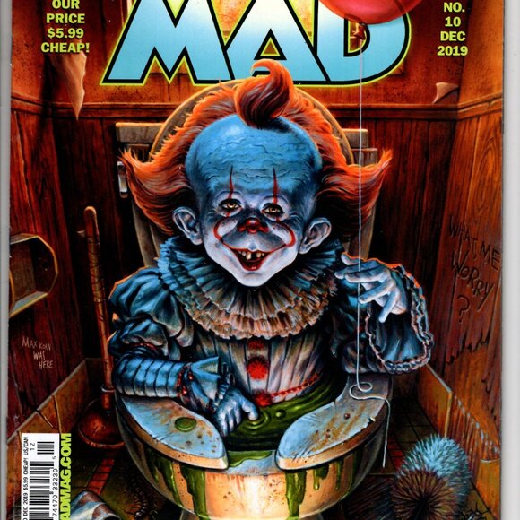 Mad Magazine Issue No. 10 Dec 2019 Horror Parody - Picture 1 of 2